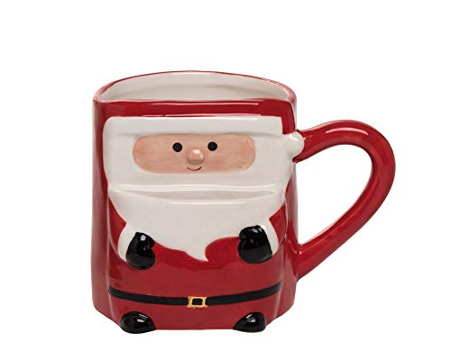 Transpac Imports Dolomite Cookie Character Mug Decor Red