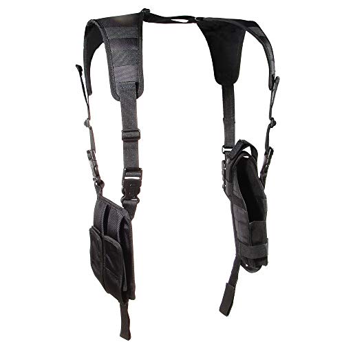 Leapers UTG LE Grade Vertical Shoulder Holster, Black