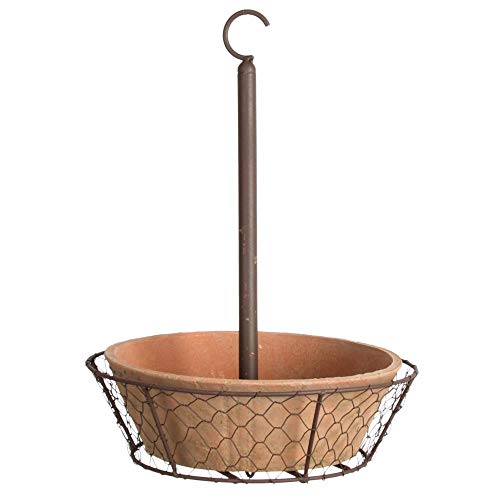Esschert Design AT38 Aged Terracotta Connectable Feeder Bowl