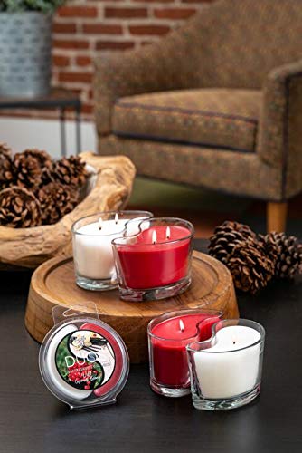 The Candle Cottage Medium DUOS/Dual Fragrance Candles 12.OZ Premium Candle Two Piece Set Featuring Wild Currant Berry/Vanilla Silk Scented