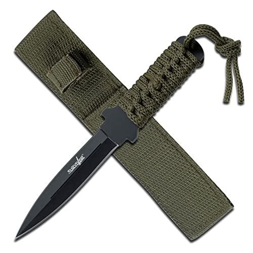 Master Cutlery Survivor HK-7521 Outdoor Fixed Blade Knife 7-Inch Overall
