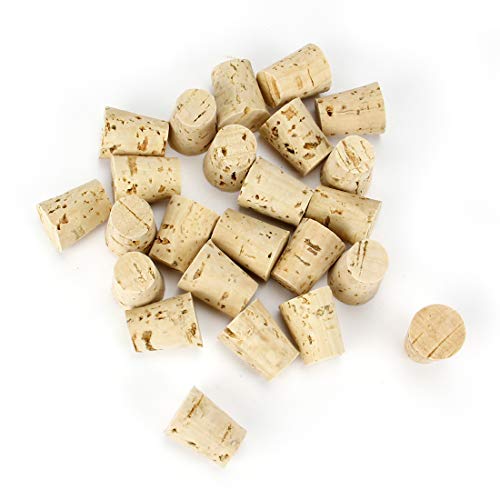 Hygloss Products Cork 24 Stoppers, 1.5"x3/4"x5/8", M (