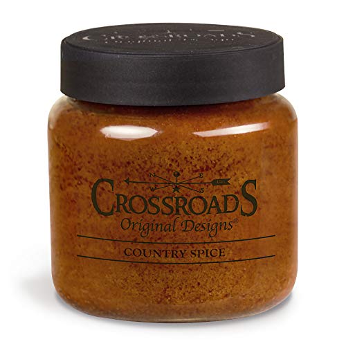 Crossroads COS16 Country Spice Jar Candle, 16 Oz