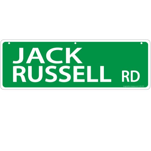 Imagine This Company Jack Russell Street Sign