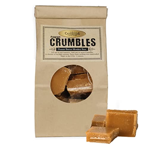 Crossroads Peanut Butter Monkey Bars, Crumbles, 6 oz