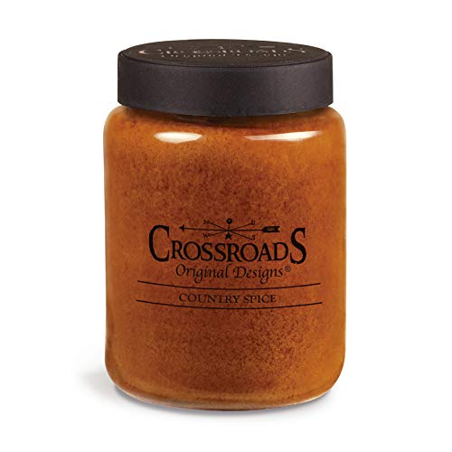 Crossroads COS26 Country Spice Jar Candle, 26 Oz