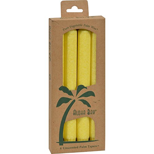 Aloha Bay Candle 9" Taper Yellow