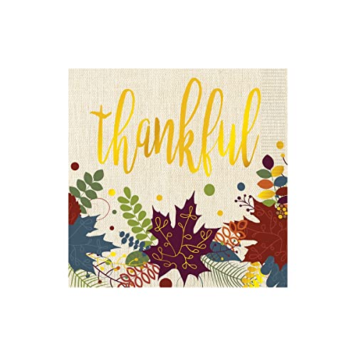 Beistle Friendsgiving Theme Beverage Napkins