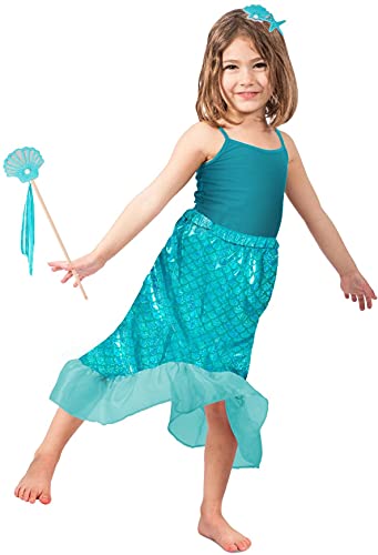 Princess Paradise Blue Mermaid Skirt Set Child&