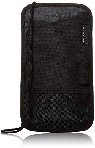 Travelon Id and Boarding Pass Holder, Black, One Size