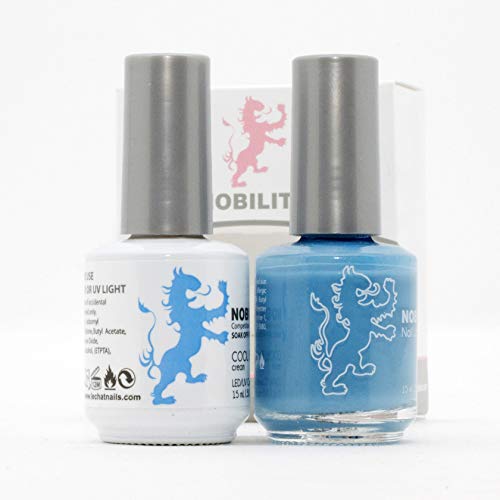 Lechat Nobility ‚Äì Gel Polish & Nail Lacquer Set - Collection 2-5oz (Cool Blue NBCS081)