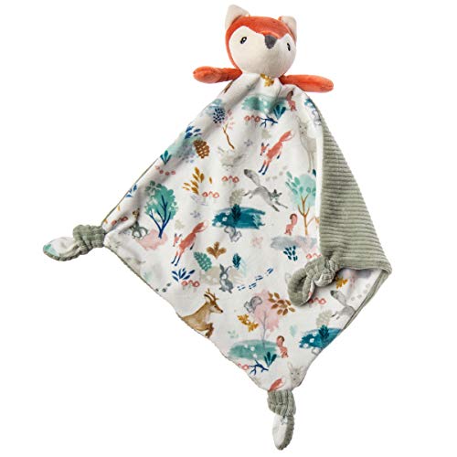 Mary Meyer Little Knottie Lovey Security Blanket, 10 x 10-Inches, Fox