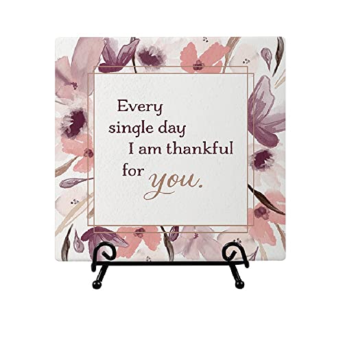 Carson 24660 Thankful For You Easel Plaque,