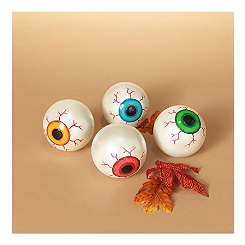 Gerson 2533050 Resin Halloween Eyeballs in PVC Box, Set of 4