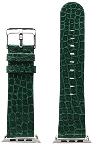 Hadley Roma AP1000RJ 42W 42mm Apple Strap Alligator MTE Leather Alligator Green Watch Strap