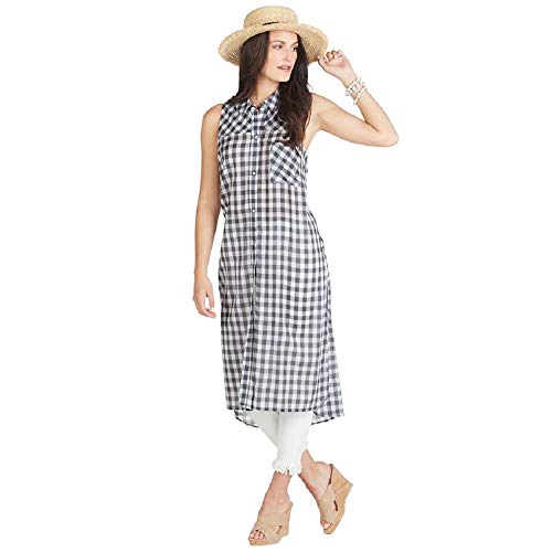 Mud Pie Finley Gingham Button-Down
