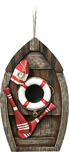 Spoontiques  Rowboat Birdhouse, Brown
