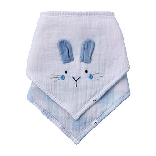 Mud Pie Bunny Gingham Bibs