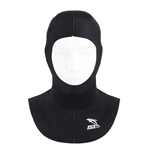 IST HDN0130 3mm Super Stretch Neoprene Dive Hood (Large)