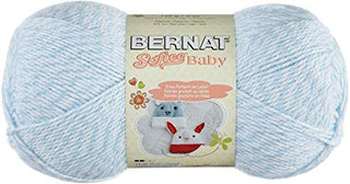 Spinrite Yarns (CA) Bernat Softee Baby Yarn, 5 oz, Gauge 3 Light, Baby Denim Marl