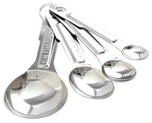 Norpro Stainless Steel Measure Spoon Set, One Size, Silver