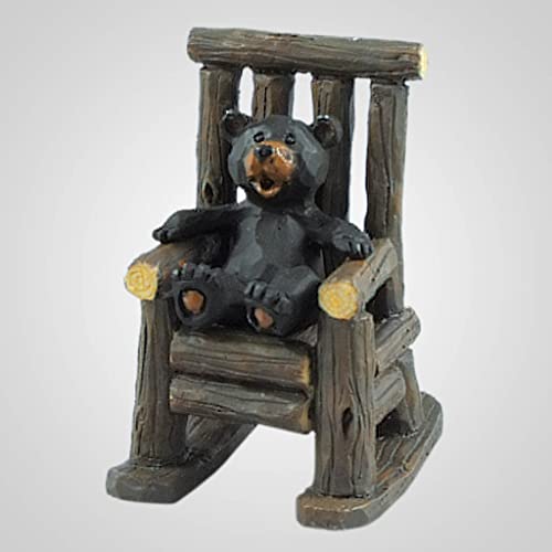 Lipco Papa Bear's Chair Figurine, 3.50-inch Height, Polyresin