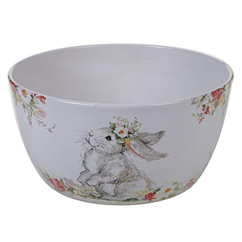 Certified International 23241 Sweet Bunny Deep Bowl, 192 ounce Capacity, 10.75" Diam x 5.5", Multicolored