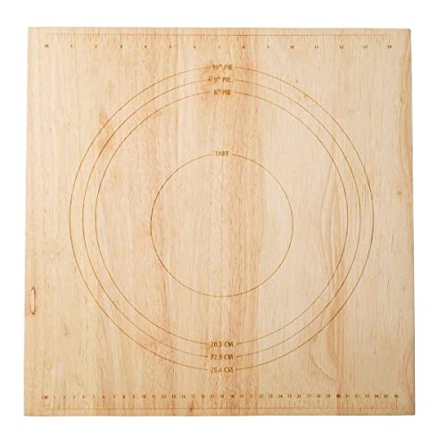 Tablecraft 11075 Reversible Pastry Board, 15.75-inch Length, Wood