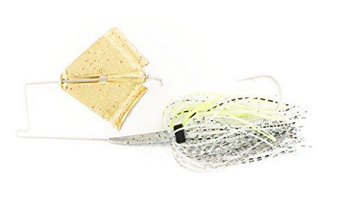 Nichols Lures RB06-12 Reflex Metal Flake Buzzbait Bombshell Bass, 1/2 oz