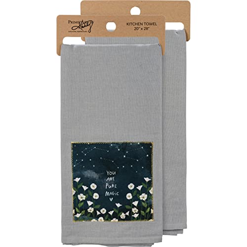 Primitives by Kathy 113639 Kitchen Towel You are Pure Magic, Cotton