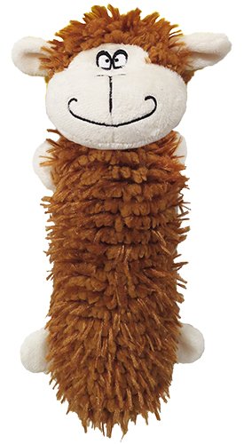 Scoochie Pet Water Bottle Dog Toys | Monkey Water Bottle Toy | 11 Inch | Plush Dog Toy | We Squeak! by Scoochie