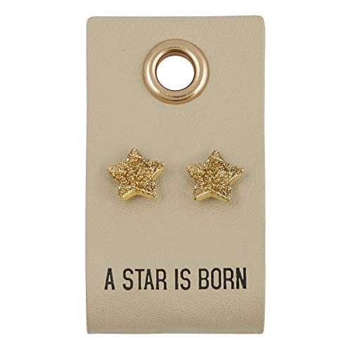 Creative Brands Santa Barbara Design Studio Fleur Jewelry Gold Colored Stud Earrings