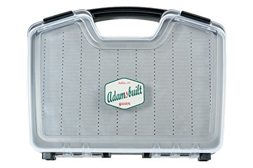 Adamsbuilt AB88BFB Fly Box, Clear Double Sided - Salt Water