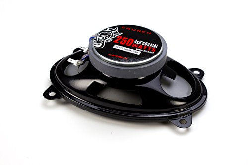 Maxxsonics Crunch CS46CX Full Range Coaxial Car Speaker, 4"x6"