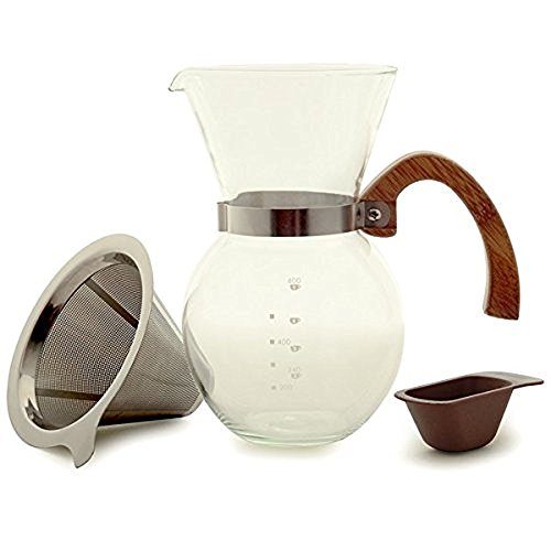 Norpro NOR-5588 Pour Over Coffee Mkr with Ss Filter