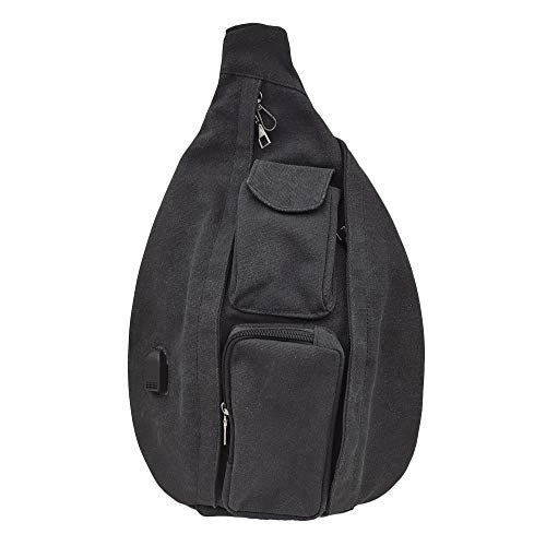 Calla 50119 Nupouch Anti Theft Rucksack, Charcoal, Large