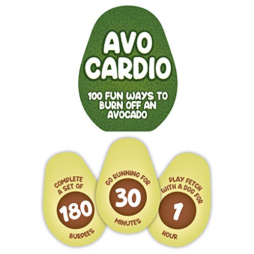 Gift Republic AVO-Cardio 100 Fun Ways to Burn Off an Avocado