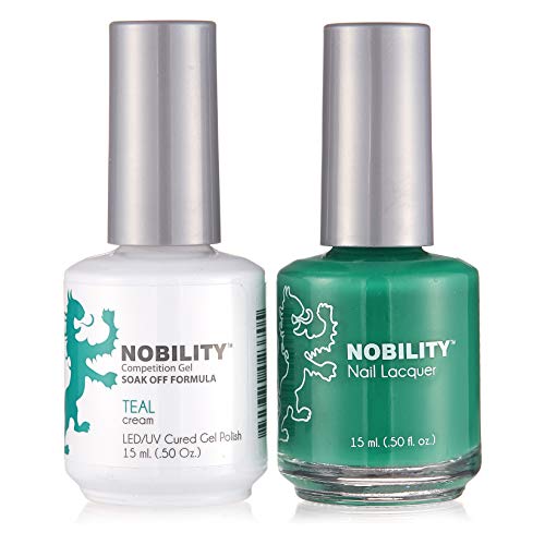 Lechat Nobility ‚Äì Gel Polish & Nail Lacquer Set - Collection 2-5oz (Teal NBCS052)