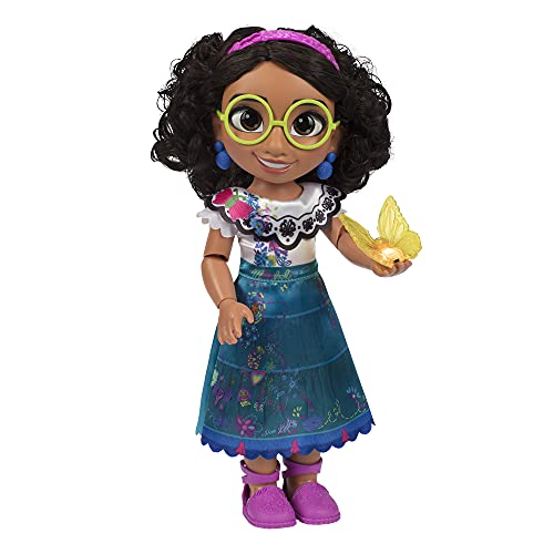 JAKKS Pacific Disney Encanto Mirabel Doll with Singing Feature and Magical Light Up Butterfly