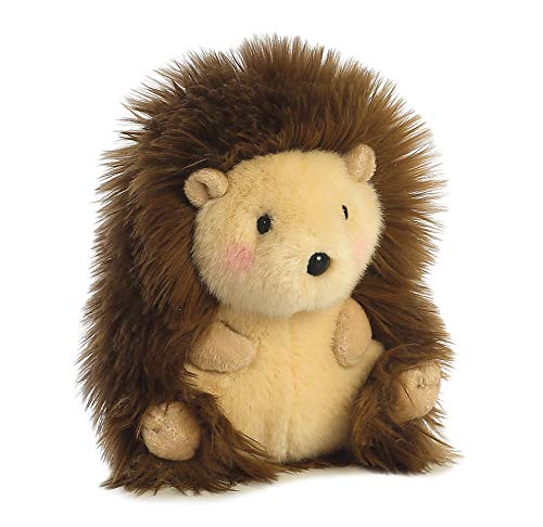 Merry Hedgehog Rolly Pet 5 inch - Stuffed Animal by Aurora Plush (16812)