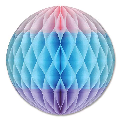 Beistle Tri-Color Tissue Ball Hanging Display