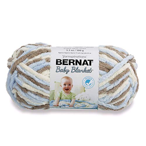 Spinrite Yarns (CA) Bernat Baby Blanket Yarn, 3.5 oz, Gauge 6 Super Bulky, Little Cosmos