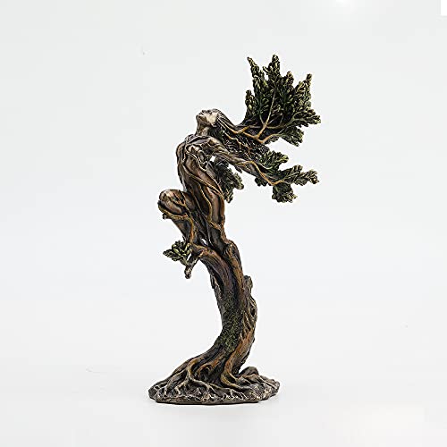 Unicorn Studio Veronese Design 9 7/8 Inch Tall The Dancing Forest Nymph Elemental Cold Cast Bronzed Resin Statue Fantasy Collectible Figurine Home Nature Spirit