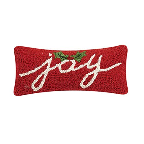 Peking Handicraft 31TG396C05OB Joy Hook Pillow, 12-inch Length, Cotton