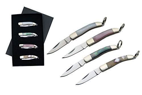 SZCO Supplies Mother of Pearl/Abalone Knife Set