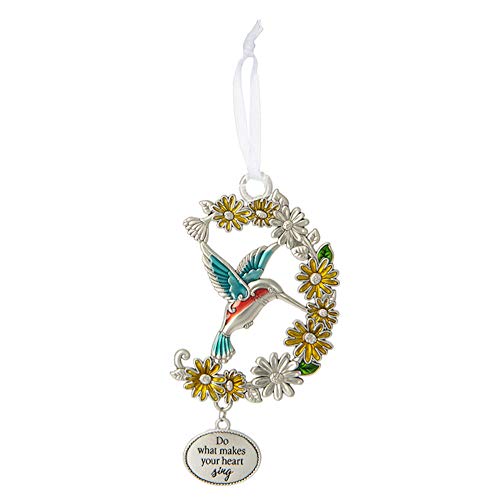 Ganz ER67308 Ornament, 3-inch Height, Metal and Zinc (Do What Makes Your Heart Sing)