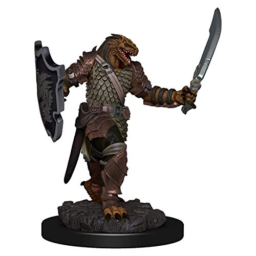 WizKids Dungeons & Dragons Icons of The Realms Premium Miniatures Figure: Dragonborn Paladin (Female)
