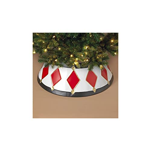 Gerson 2590390 Holiday Tree Collar, 26.9-inch Length, Metal