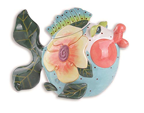 Blue Sky Clayworks 1592 Mrs Lorelei Teapot, 10-inch Length