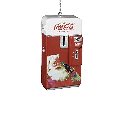 Kurt Adler Vintage Retro Coca Cola Vending Machine Coke Christmas Ornament Decoration